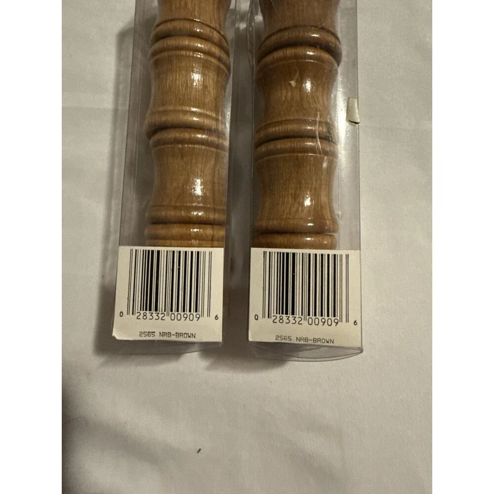 Vintage Town & Country Linen Wooden Napkin Rings Set of 8 Boho - New in Package